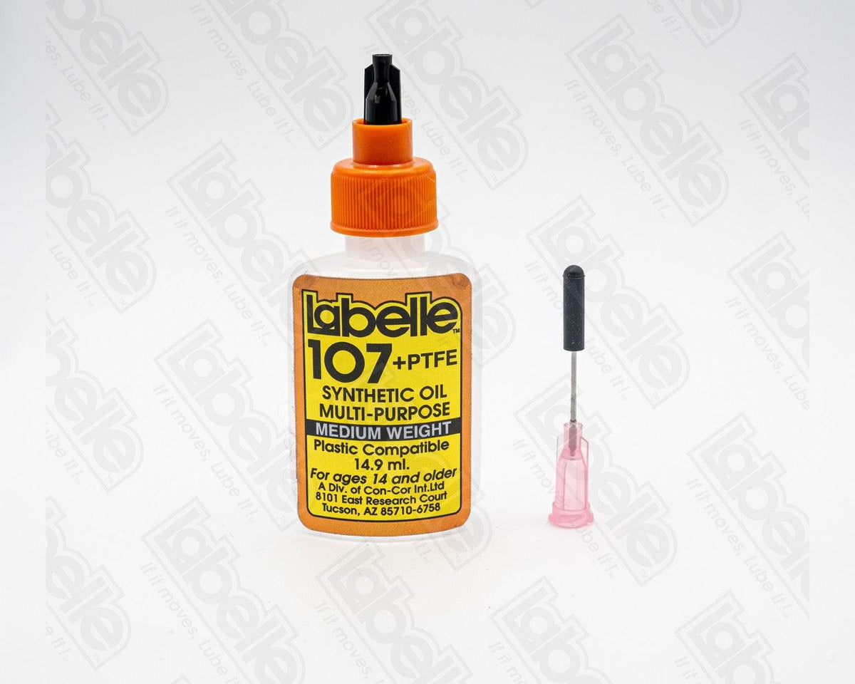 Labelle #107 Multi-Purpose Model Train Grease with PTFE – High-Performance Lubrication for HO & Larger Scales 