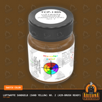 Luftwaffe Sandgelb (SAND YELLOW) No. 2 1-oz bottle (Air-brush) Tru-Color Paint-with color swatch-Arizona Hobbies