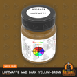 Luftwaffe WWI DARK YELLOW-BROWN 1-oz bottle (Air-brush) Tru-Color Paint SPECIAL ORDER ONLY-with color swatch-Arizona Hobbies