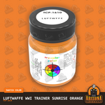 Luftwaffe WWI TRAINER SUNRISE ORANGE 1-oz bottle (Air-brush) Tru-Color Paint SPECIAL ORDER ONLY-with color swatch-Arizona Hobbies