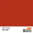 MATTE RED AK Interactive 3G Acrylic (.57 oz.) bottle-Arizona Hobbies
