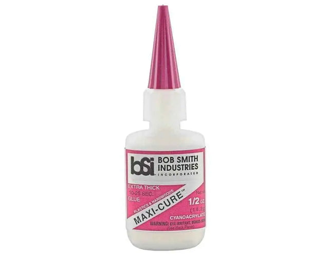 MAXI-CURE Extra Thick Super Glue 1/2-oz Bob Smith Ind-Arizona Hobbies
