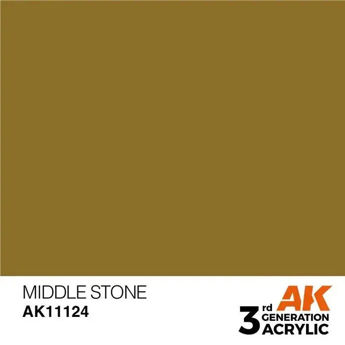 MIDDLESTONE AK Interactive 3G Acrylic (.57 oz.) bottle-Arizona Hobbies