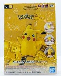 PokÃ©mon Model Kit Â– Pikachu (Sitting Pose) #16 Quick Kit - Arizona Hobbies LLC