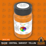 Maine Central HARVEST YELLOW 2-oz bottle (Air-brush) Tru-Color Paint SPECIAL ORDER ONLY-with color swatch-Arizona Hobbies