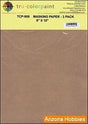 Masking (frisket) Paper 8 x 10 in.: 3 Sheet Pack Tru-Color Paint-with color swatch-Arizona Hobbies