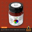 Matte BRICK ORANGE-RED 1-oz bottle (Air-brush) Tru-Color Paint-with color swatch-Arizona Hobbies
