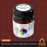 Matte DARK RUST 1-oz bottle (Air-brush) Tru-Color Paint-with color swatch-Arizona Hobbies