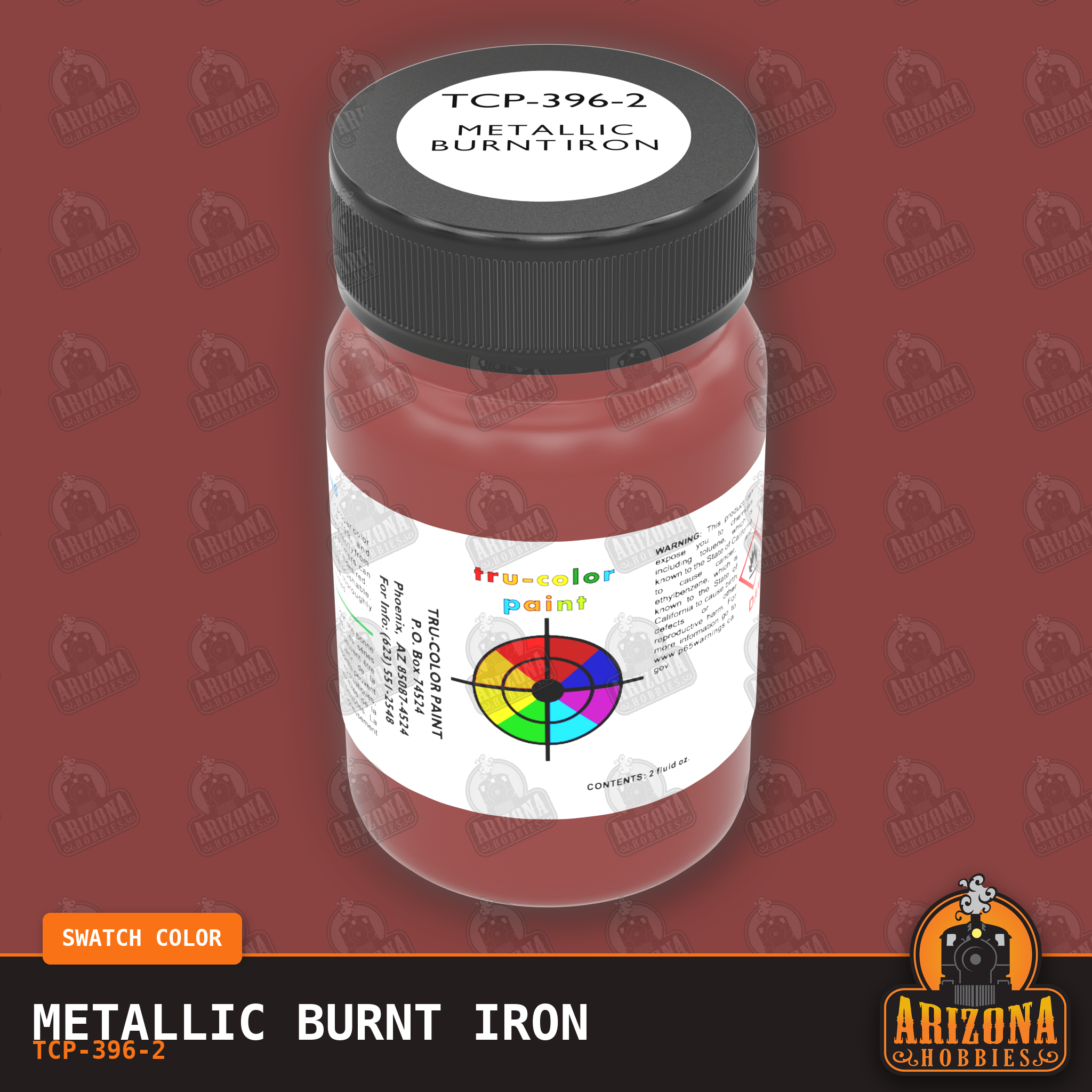Metallic BURNT IRON 2 oz bottle (Air-brush) SPECIAL ORDER ONLY