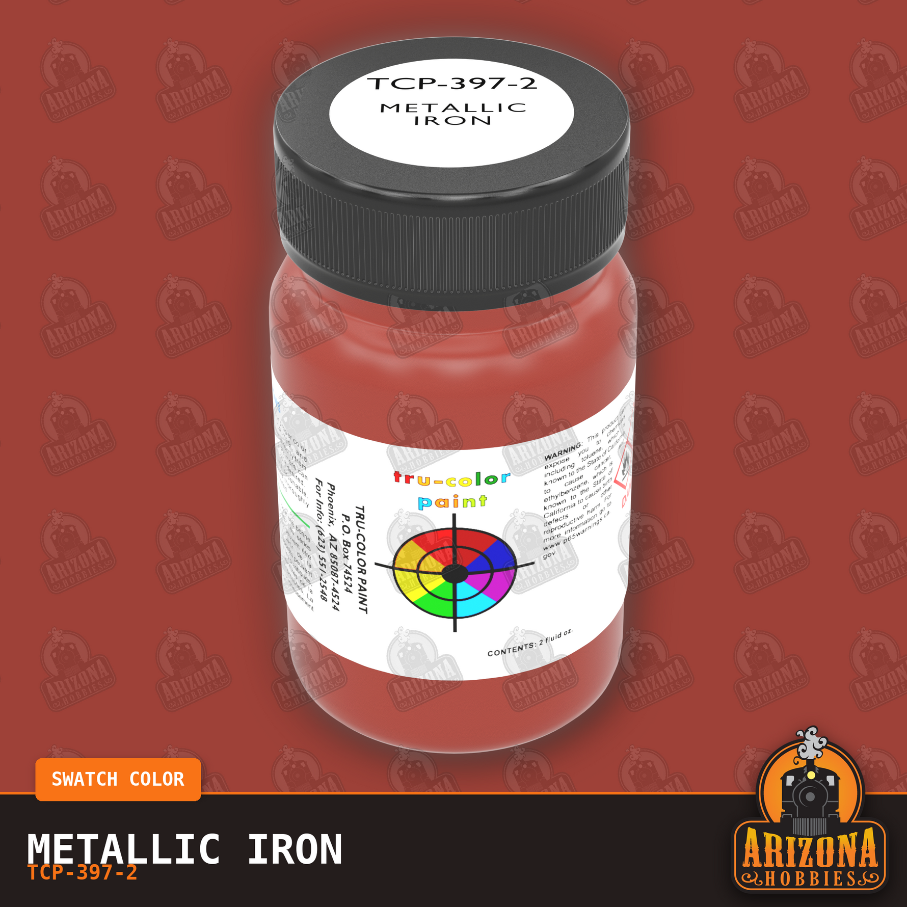 Metallic IRON 2 oz bottle (Air-brush) SPECIAL ORDER ONLY