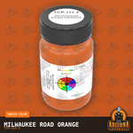 Milwaukee Road ORANGE 2-oz bottle (Air-brush) Tru-Color Paint SPECIAL ORDER ONLY-with color swatch-Arizona Hobbies