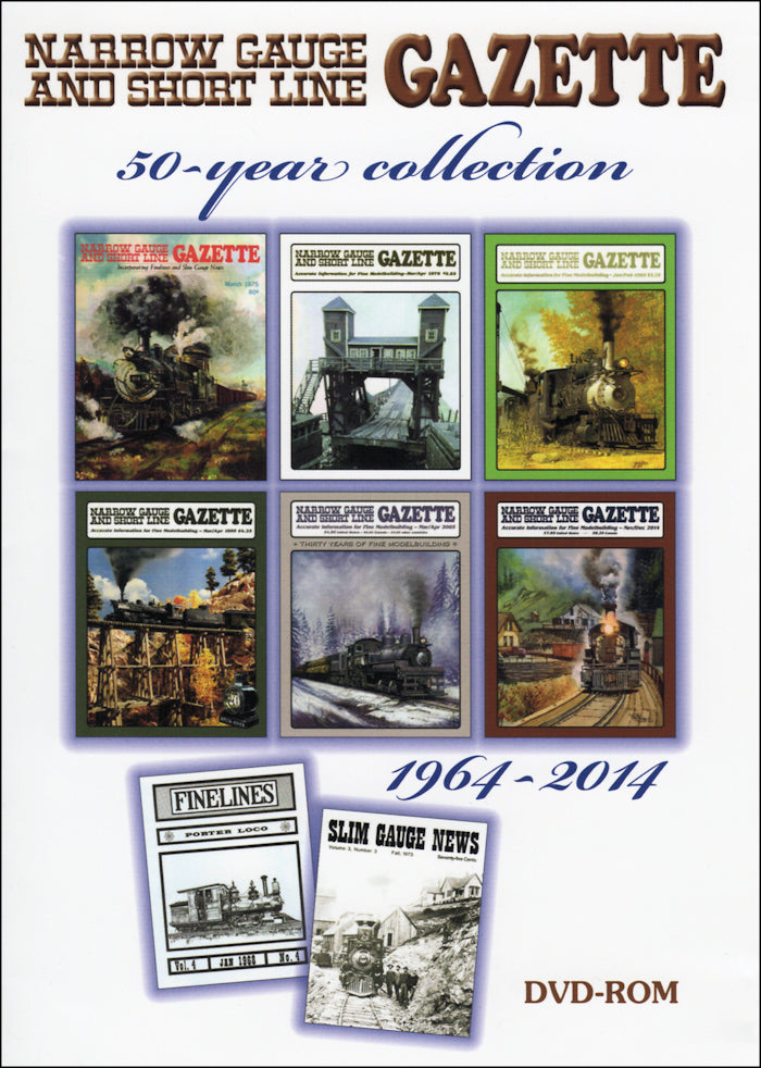 Narrow Gauge and Short Line Gazette - Railroad Magazine Archive on Flash Drive-Books and Maps-Arizona Hobbies
