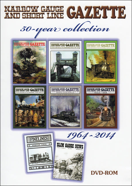 Narrow Gauge and Short Line Gazette - Railroad Magazine Archive on Flash Drive-Books and Maps-Arizona Hobbies