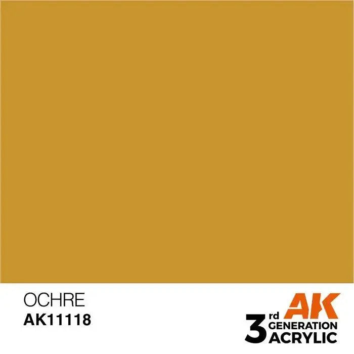OCHRE AK Interactive 3G Acrylic (.57 oz.) bottle-Arizona Hobbies