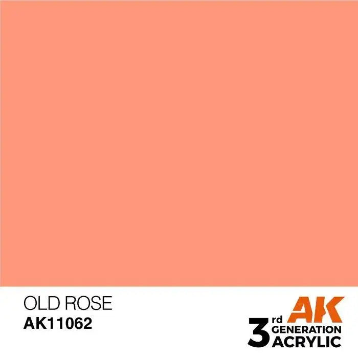 OLD ROSE AK Interactive 3G Acrylic (.57 oz.) bottle-Arizona Hobbies
