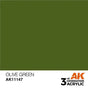 OLIVE GREEN AK Interactive 3G Acrylic (.57 oz.) bottle-Arizona Hobbies