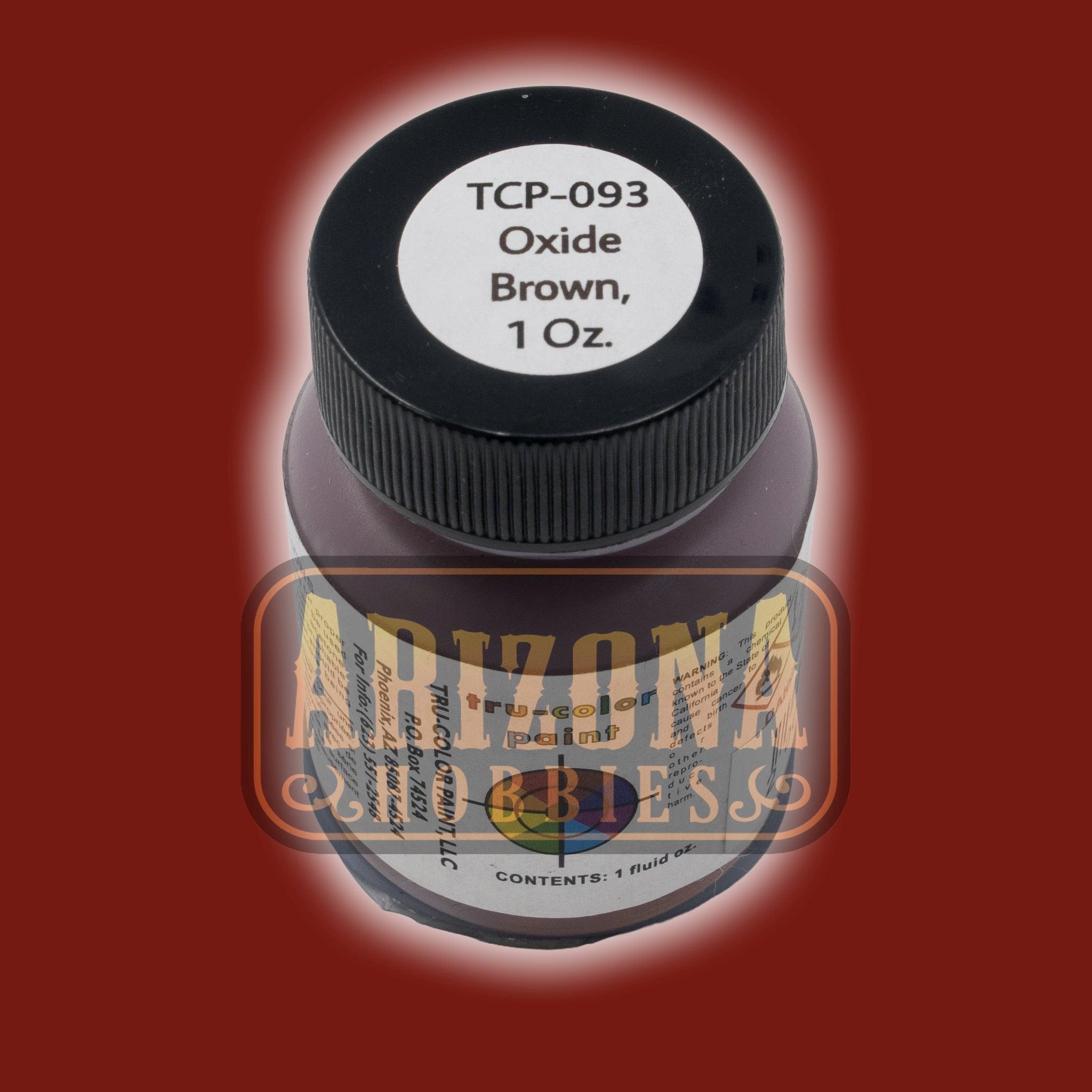 OXIDE BROWN 1-oz bottle (Air-brush) Tru-Color Paint Tru-Color Paint-with color swatch-Arizona Hobbies
