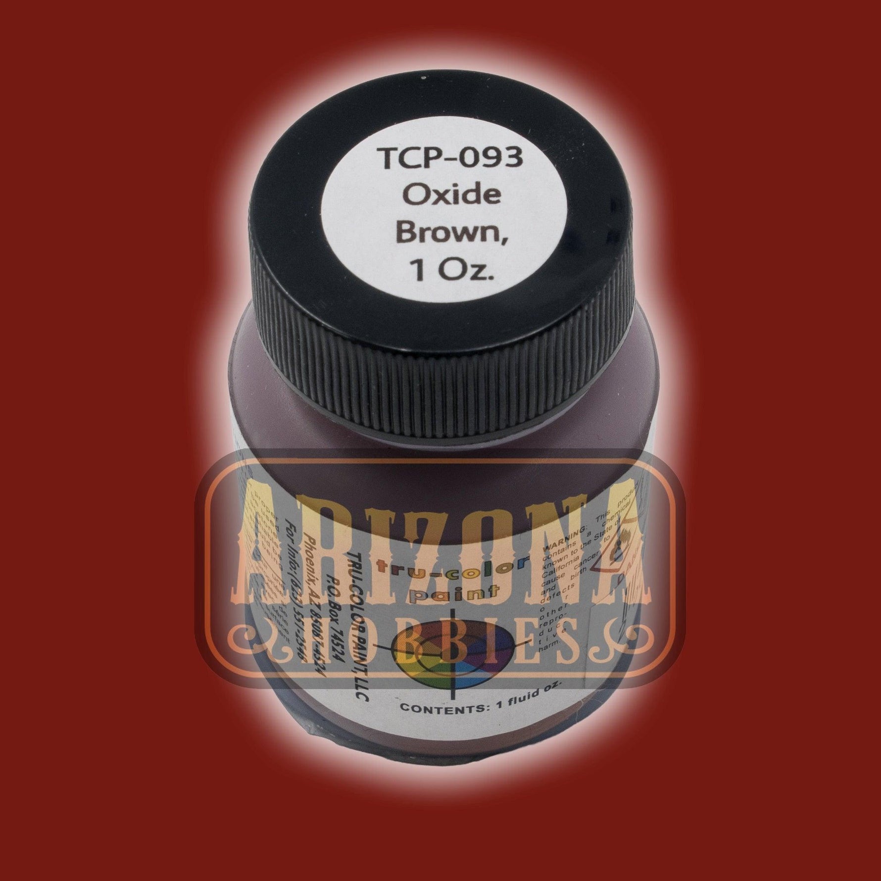 OXIDE BROWN 1-oz bottle (Air-brush) Tru-Color Paint Tru-Color Paint-with color swatch-Arizona Hobbies