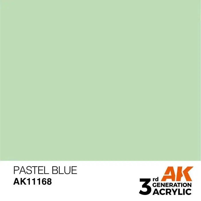 PASTEL BLUE AK Interactive 3G Acrylic (.57 oz.) bottle-Arizona Hobbies
