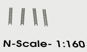 12 ft. Ladders (set of 4) N-Scale - Arizona Hobbies LLC