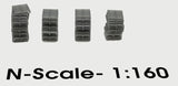 Tall Pallet Stacks (4 stacks) N-Scale - Arizona Hobbies LLC