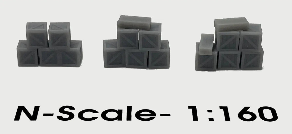 Crate Stack Assortment N-Scale - Arizona Hobbies LLC