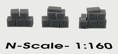 Crate Stack Assortment N-Scale - Arizona Hobbies LLC