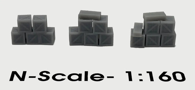 Crate Stack Assortment N-Scale - Arizona Hobbies LLC
