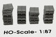 Tall Pallet Stacks (4 stacks) HO-Scale - Arizona Hobbies LLC