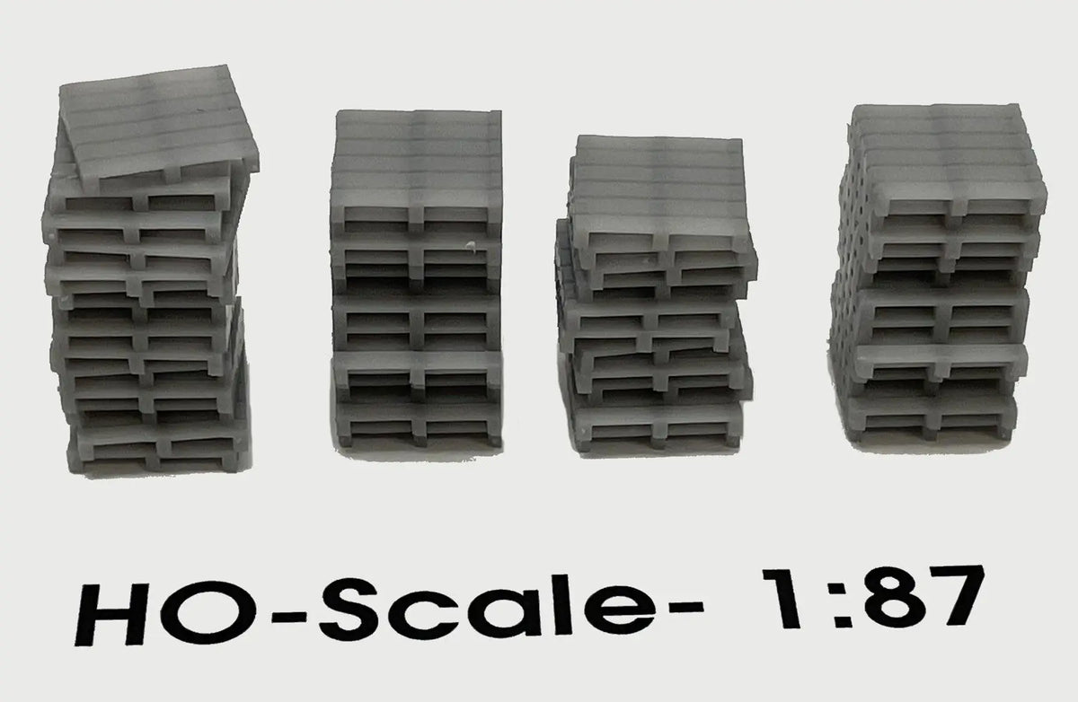 Tall Pallet Stacks (4 stacks) HO-Scale - Arizona Hobbies LLC