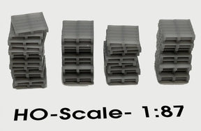 Tall Pallet Stacks (4 stacks) HO-Scale - Arizona Hobbies LLC