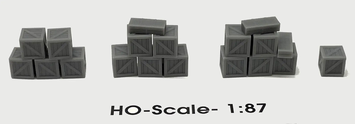 Crate Stack Assortment HO-Scale - Arizona Hobbies LLC