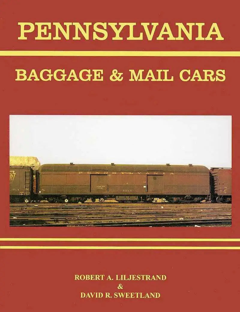 Pennsylvania Railroad Baggage and Mail Cars-Bobs Photo-Arizona Hobbies