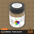 Platinbronz Pearlescent 1-oz bottle (Air-brush) SPECIAL ORDER ONLY-with color swatch-Arizona Hobbies