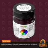 Poly DARK CHERRY 1-oz bottle (Air-brush) Tru-Color Paint-with color swatch-Arizona Hobbies
