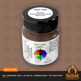 Poly SANDALWOOD SPICE 1-oz bottle (Air-brush) Tru-Color Paint-with color swatch-Arizona Hobbies