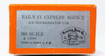 Precision Scale - HO Scale Brass - Railway Express Agency Ice Refrigerator Car