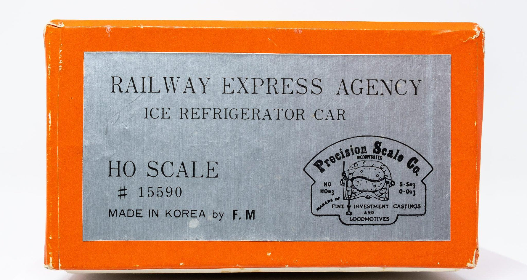 Precision Scale - HO Scale Brass - Railway Express Agency Ice Refrigerator Car