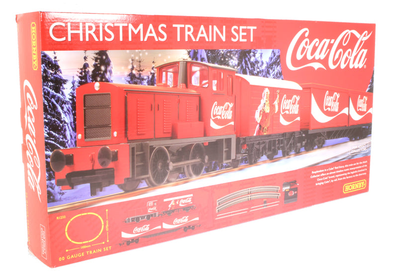 Hornby R1233 Coca-Cola Christmas Train Set – Box