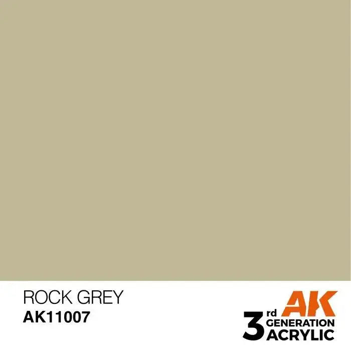 ROCK GREY AK Interactive 3G Acrylic (.57 oz.) bottle-Arizona Hobbies