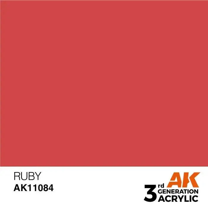 RUBY AK Interactive 3G Acrylic (.57 oz.) bottle-Arizona Hobbies