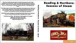 Reading & Northern: Seasons of Steam Blu-ray (DVD-Video)-Videos/Train Videos/Train videos by Railroad Company/Reading & Northern@Videos/Train Videos/Train videos by Location/Pennsylvania@Videos/All by Producer/Big Jim Video Productions-Arizona Hobbies