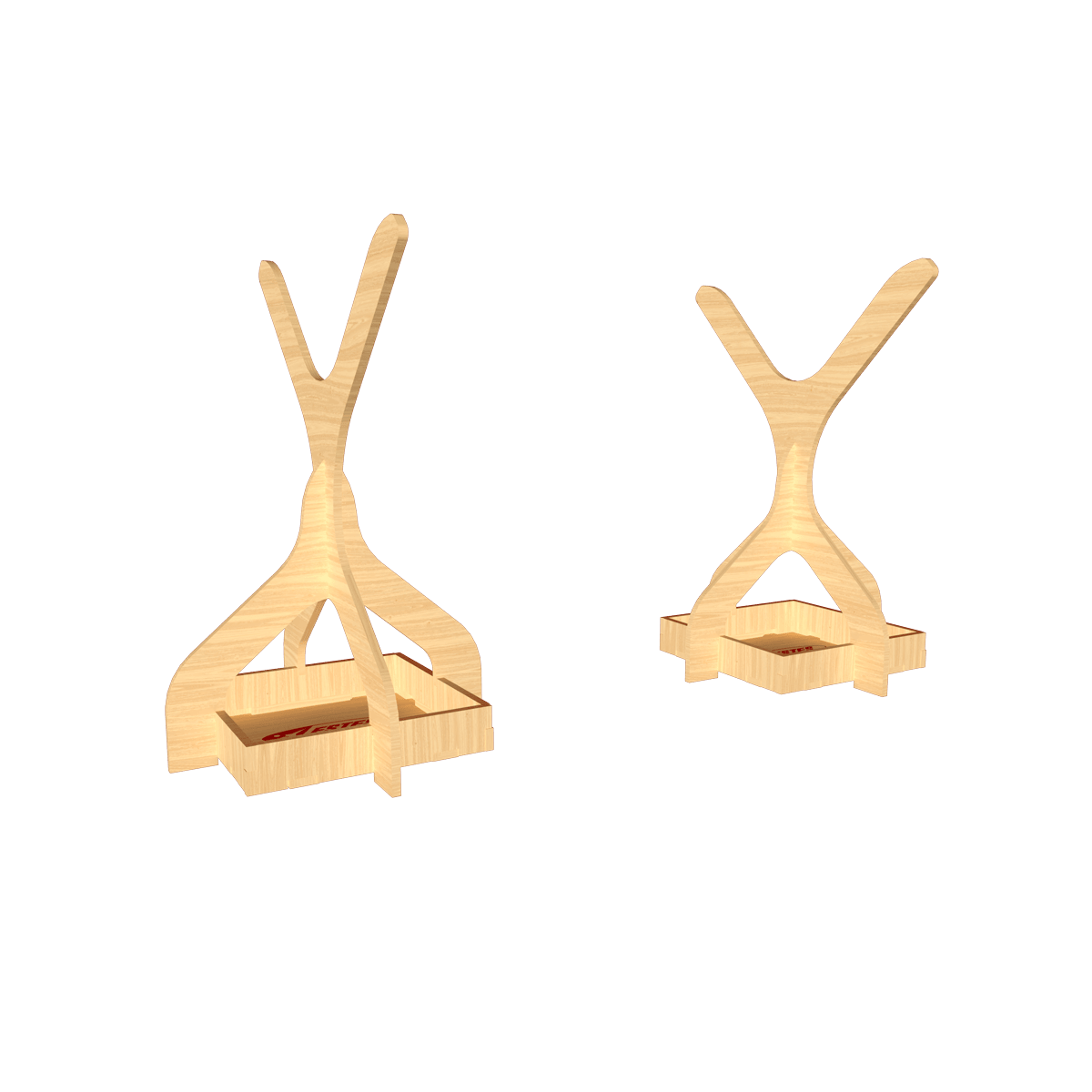 Laser-Cut Rocket Cradle - Arizona Hobbies LLC