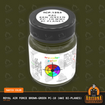 Royal Air Force BROWN-GREEN PC-10 (WWI Bi-Planes) 1-oz bottle (Air-brush) Tru-Color Paint-with color swatch-Arizona Hobbies