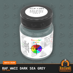 Royal Air Force WWII DARK SEA GREY 1-oz bottle (Air-brush) Tru-Color Paint-with color swatch-Arizona Hobbies