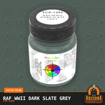 Royal Air Force WWII DARK SLATE GREY 1-oz bottle (Air-brush) Tru-Color Paint-with color swatch-Arizona Hobbies