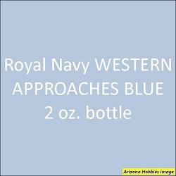 Royal Navy WESTERN APPROACHES BLUE 1941 2 oz bottle (Airbrush-ready) Tru-Color Paint SPECIAL ORDER ONLY - Arizona Hobbies LLC
