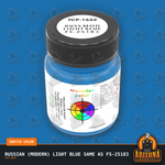 Russian (Modern) LIGHT BLUE same as FS-25183 1-oz bottle (Air-brush) Tru-Color Paint SPECIAL ORDER ONLY-with color swatch-Arizona Hobbies