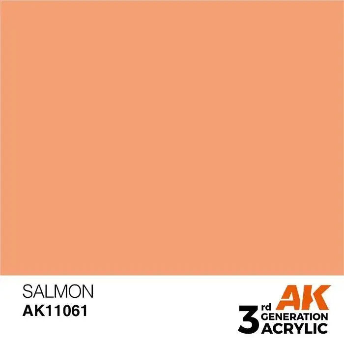 SALMON AK Interactive 3G Acrylic (.57 oz.) bottle-Arizona Hobbies
