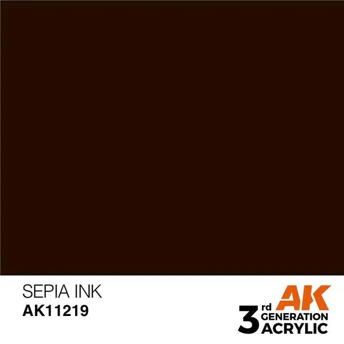 SEPIA INK AK Interactive 3G Acrylic (.57 oz.) bottle-Arizona Hobbies
